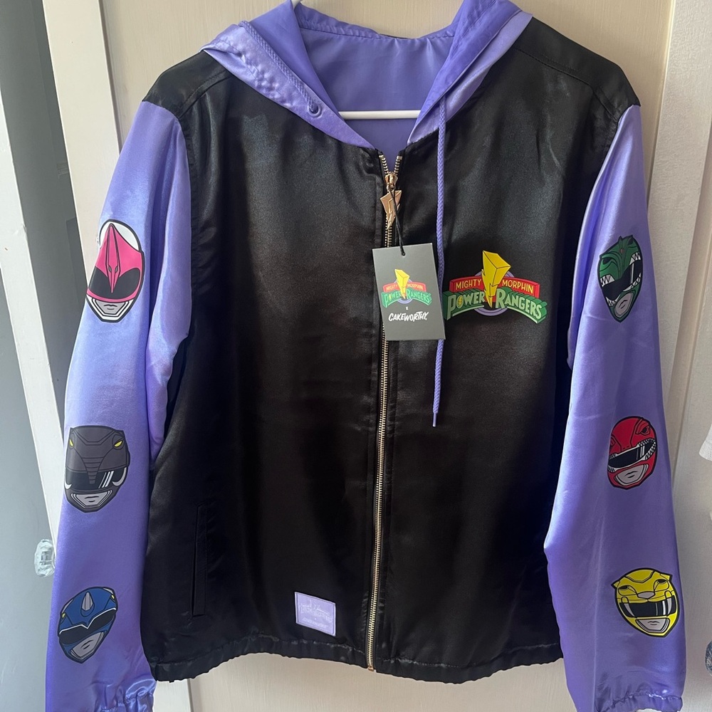 Mighty Morphin Power Rangers CakeWorthy Windbreaker Size Large